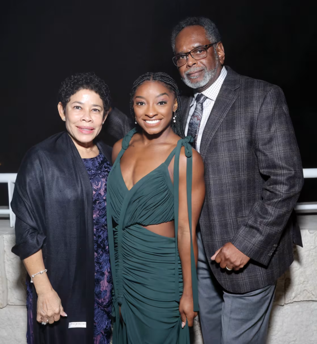 Simone Biles' and her parents